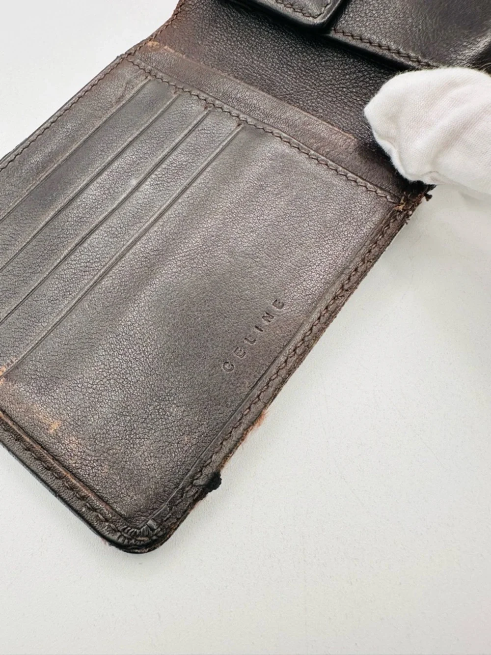 Celine Monogram Bi Fold Wallet